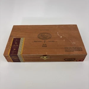 Padron Serie 1926 No. 9 Empty Wood Cigar Box 11" x 6" x 2" Hand Crafted - Picture 1 of 13