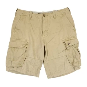Tommy Hilfiger Cargo Shorts Herren 30 Khaki Hellbraun Militär Utility Wandern Outdoor - Bild 1 von 8