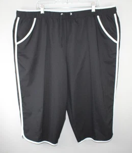 MADE for LIFE Active schwarze Damen-Caprihose zum Überziehen Übergröße 3X elastischer Bund - Bild 1 von 6