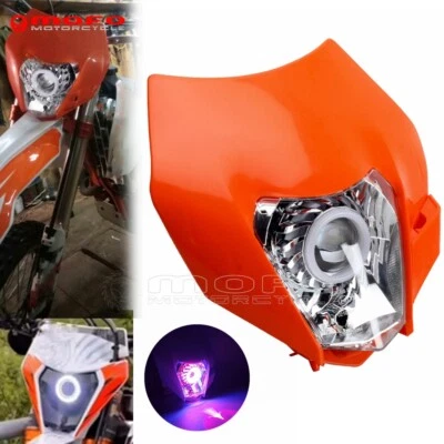 Faro LED Para KTM SX EXC XCF XCW EXC-F Six Days 250 300 350 450 690 Enduro R Foto 1 de 4