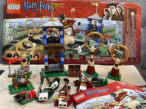 LEGO Harry Potter Quidditch Match 4737 con caja e instrucciones - Imagen 1 de 17