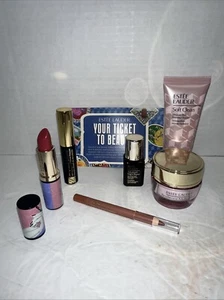 Estee Lauder Your Ticket To Beauty Kit - Moisture, Serum, Mascara, Lip, Cleanser - Picture 1 of 2