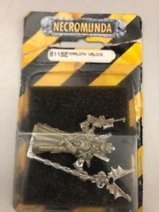 Warhammer 40k Classic Necromunda Karloth Valois BRAND NEW SEALED metal OOP - Picture 1 of 3