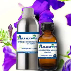 PURE ORRIS BLOSSOM ASSOLUTE Iris pallida PROFUMO NATURALE ALLE ERBE AROMA - Foto 1 di 30