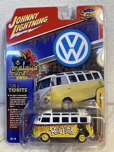 Johnny Lightning Rat Fink 1965 VW Type II Samba Bus Event Samba Stangler Custom - Picture 1 of 3