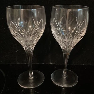 2 VASOS DE VINO - “CHARTRES CUT” de ATLANTIS - 4 JUEGOS DE 2 DISPONIBLES - O - Imagen 1 de 5
