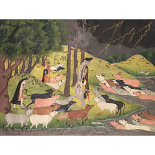 Krishna Summoning Cows India 18th Century Huge Wall Art Poster Print