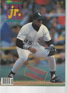 1991-8 Tuff Stuff Jr Baseball Magazine- Frank Thomas, Chicago White Sox Cover ** - Picture 1 of 1