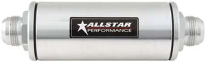 Inline Oil Filter 16AN Male Aluminum Clear Anodized - ALLSTAR PERFORMANCE - Picture 1 of 1