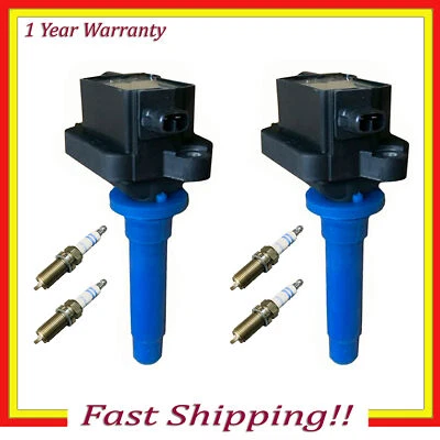 Bobina de encendido UF253 y bujía de iridio Bosch 9607 para 00-04 Kia Spectra 1,8 L Foto 1 de 4