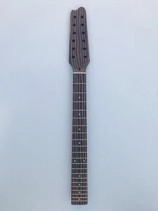 12 String Electric Guitar Neck Zebra Wood Zingana 25.5 "21 Frets DIY Guitar - Picture 1 of 10