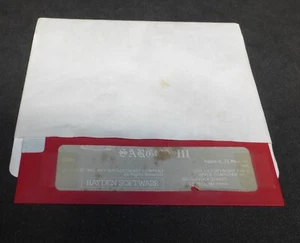 Vintage Sargon III by Hayden Software 5.25" Disk Apple II Plus IIe 1983 - Picture 1 of 1