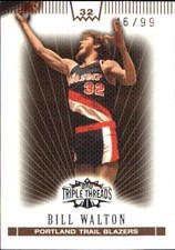 2007-08 Topps Triple Threads Sepia #99 Bill Walton /99