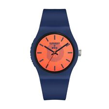 Superdry Mens Analogue Quartz Watch with Silicone Strap SYG347UO