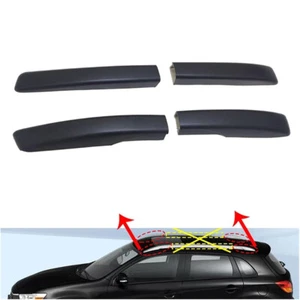 Car Roof Rack End Cover Cap Set For Mitsubishi ASX RVR Outlander Sport 2011-2020 - Picture 1 of 6
