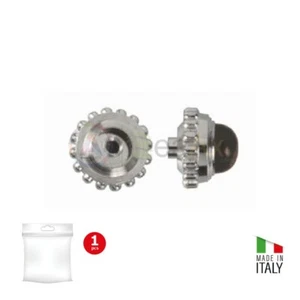 Corona antipolvere Cabochon canotto corto metallo palladiato - Passo tige 90 - Picture 1 of 2
