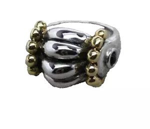 Collezione St James - Anello distintivo toni argento e oro, misura 5 - Foto 1 di 4
