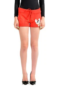 Dsquared2 Women's Red Sweat Mini Shorts US M IT 42 - Picture 1 of 6