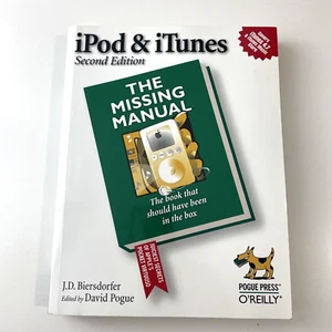 iPod & iTunes: Missing Manual, Second Edition By Biersdorfer - Picture 1 of 10