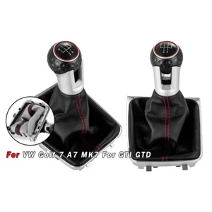 5/6 Speed Manual Gear Shift Knob for VW Golf 7 A7 MK7 for GTI GTD - Picture 1 of 5