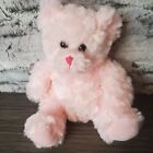 Hobby Lobby All Over Pink Plush Stuffed Teddy Bear SOFT Swirly Fur - Baby Shower