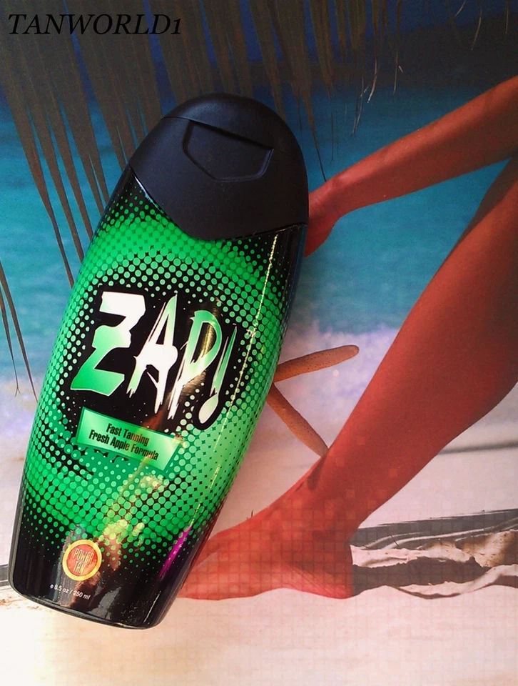 OFFERTA CREMA LOZIONE ACCELERATORE ABBRONZANTE LETTINO SOLARE UVA NATURALE MELA POWER TAN ZAP