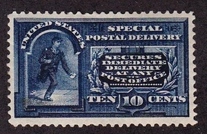US E5 10c Special Delivery Mint VF-XF OG H SCV $210 - Picture 1 of 2