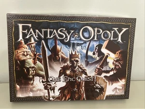 Fantasy Opoly Fantasy Board Game One Epic Quest Late for the Sky - Complete - Picture 1 of 4