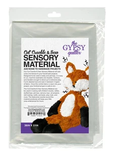 Cut Crackle & Sew SENSORY MATERIAL 36" x 51" by The Gypsy Quilter - Picture 1 of 1