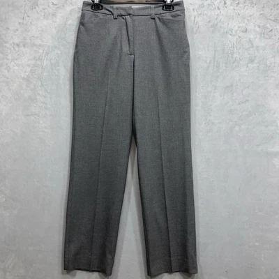 Liz Claiborne Lizsport Women Gray Dress Pants 6 Petites Business Casual - Image 1 of 4