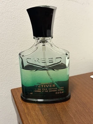 Creed Original Vetiver Eau De Parfum Botella 2.5 OZ Excelente Lote 2012 Foto 1 de 4