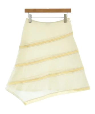 JIL SANDER NAVY Knee-length Skirts White S 2200603856167 - Image 1 of 4
