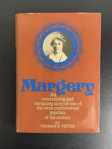 Margery by Thomas R. Tietze Psychic Spiritualist 1973 HB/DJ - Kreskin coll. - Bild 1 von 8