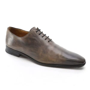 Herren Danyberd Wholecut Farbverlauf Oxford-Schuhe 43,5/10,5 Grau Leder Balmoral Schuhe - Bild 1 von 8