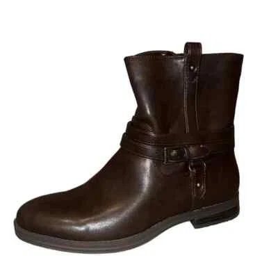 Bota Style & Co Salto Marrom Escuro Salto Estadual SOMENTE SAPATO ESQUERDO Amputado 7.5M Nova com etiquetas - Imagem 1 de 4