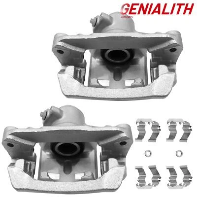 Pairs Rear Left Right Brake Caliper w/Bracket for Subaru XV Crosstrek Impreza Foto 1 de 4
