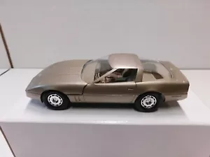 1.24 SCALE 1984 CORVETTE COUPE PROMO MODEL BRONZE - Picture 1 of 5