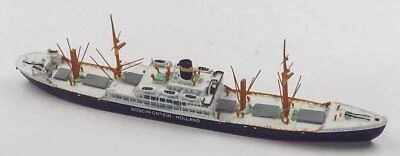 Carguero holandés Noordzee NZ 50A Boschfontein 1940 escala 1/1250 modelo barco Foto 1 de 2