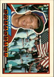 1989 Topps Big Philadelphia Phillies Baseball Card #162 Mickey Morandini