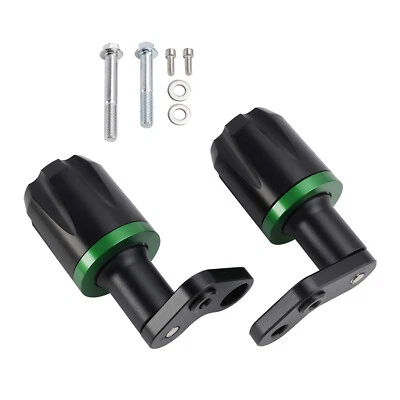 Cnc Anti-Crash Frame Sliders Protector Green For Kawasaki Zx-6R Zx 6R 2024-2025- — 第 1/4 张图片