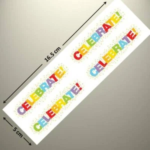Mrs Grossman's Sticker - REFLECTIONS - CELEBRATE, Birthday - UP TO 20% OFF!!! - Bild 1 von 1
