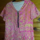 Women Xxl Top Bright Colors Pink Yellow
