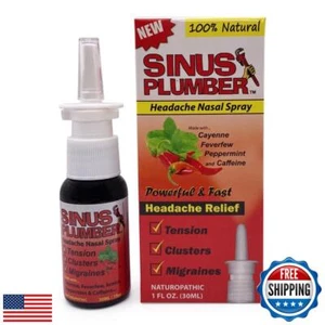 Sinus Plumber Kopfschmerzen Nasenspray - Kopfschmerzformel - Bild 1 von 5
