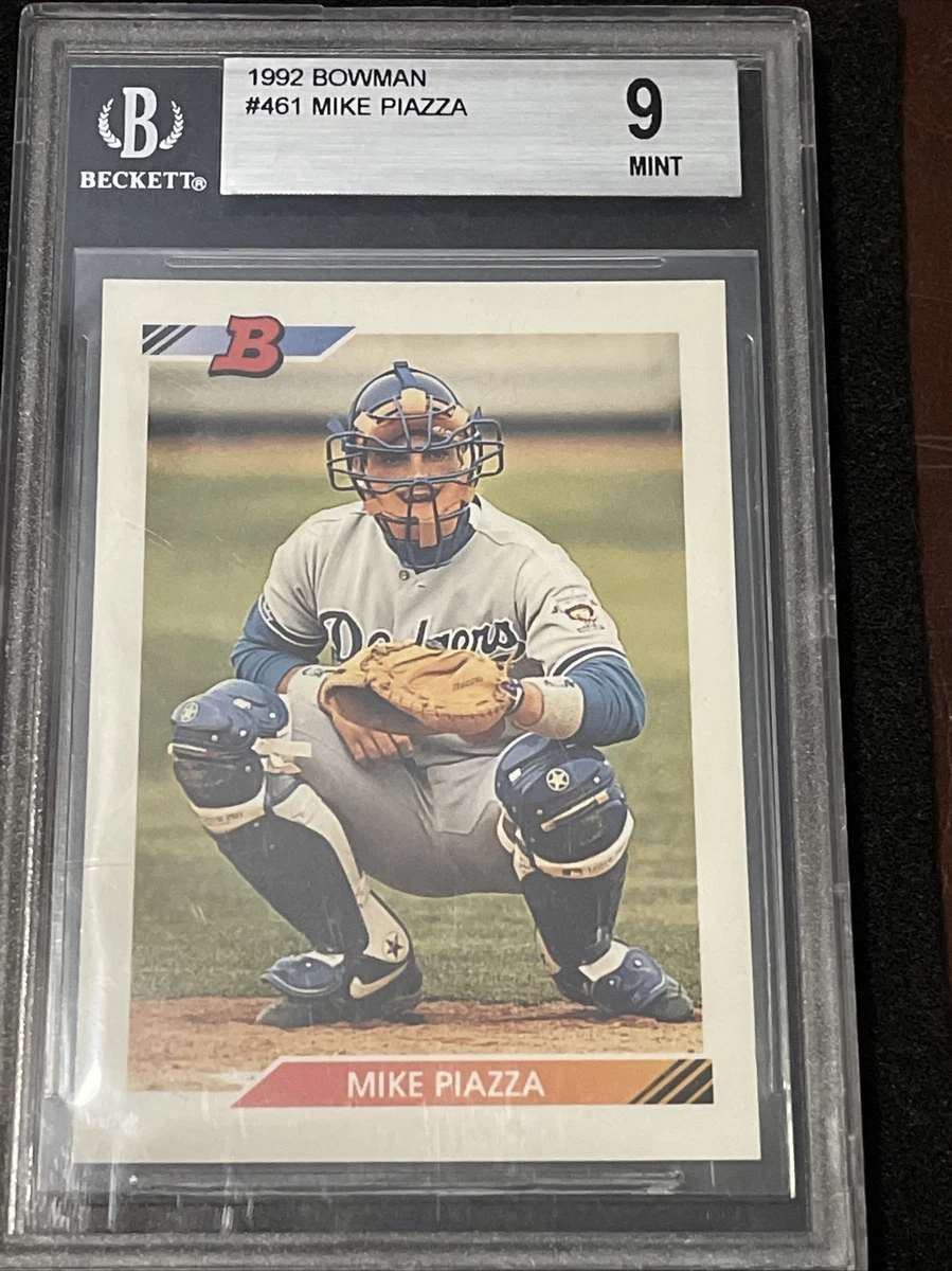 Mike Piazza Beckett Grading Services Rookie Baseball Trading Cards