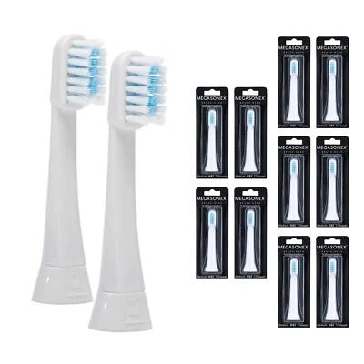 10x Megasonex Brush Heads Flat Medium - Image 1 of 4