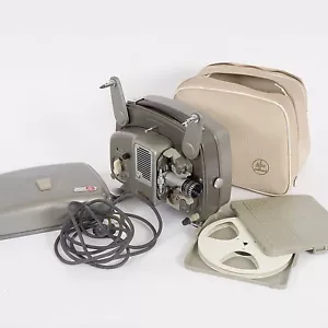 PROJECTEUR CINÉMA BOLEX PAILLARD 18-5 STANDARD 8mm avec COUVERCLE & ÉTUI vers 1961 #6 - Photo 1/10