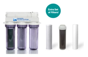 Aquarium Reverse Osmosis RODI Water Filtration System 100 GPD + Extra Filter Set - Picture 1 of 2