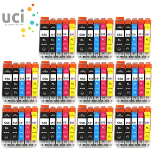 LOT Ink Cartridges For Canon Pixma iP7200 iP8750 iX6850 MG5450 MG5650 MX725 - Picture 1 of 19