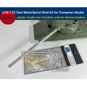 1/35 Scale T-72 Tank Metal Barrel Shell Kit for Trumpeter Model - Picture 1 of 5