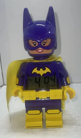 LEGO The Batman Movie Batgirl Digital Alarm Clock DC 10.5” Big Mini Figure Cover